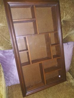 Wall mounted case