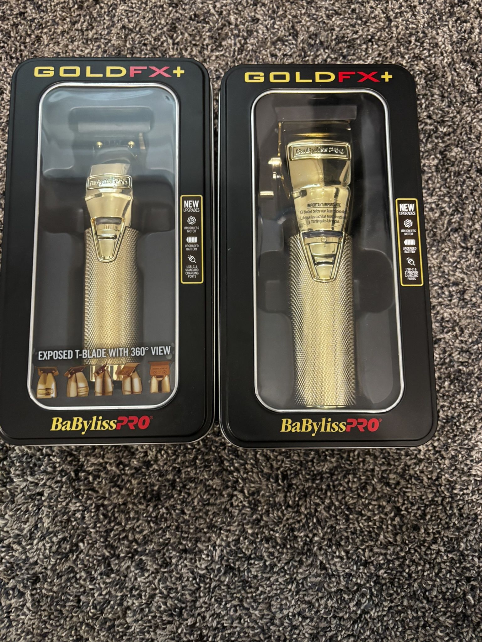 BaByliss Gold Trimmer and Clipper Set