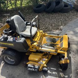 Hustler zero-turn mower
