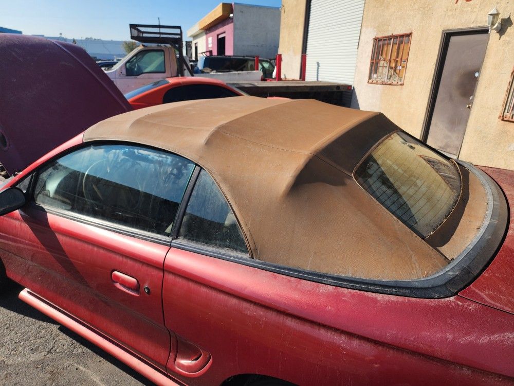 Mustang Tan Convertible Top 94-04