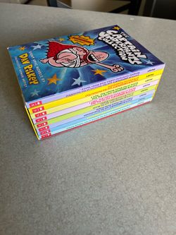 The Captain Underpants Collection 8 Book Box Set by Dav Pilkey