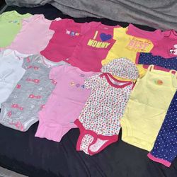 Baby Girl Size Newborn Clothes 
