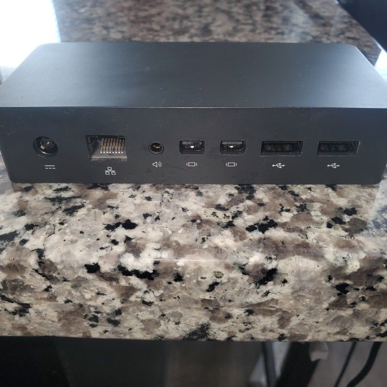 Microsoft Surface Dock W/ Power And 2 Hdmi to Mini Display Port Cables