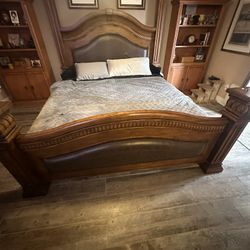 Oversize California king bed frame