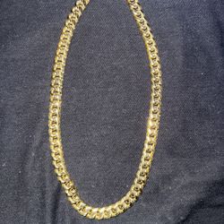 14k Gold Plated Cuban Chain 
