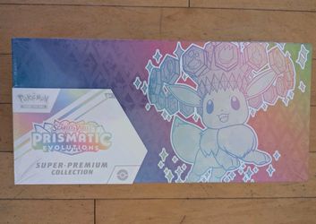 Pokemon Prismatic Evolutions UPC Ultra Super Premium Collection Sealed