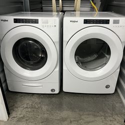 Whirlpool Load & Go Washer + Duet Dryer — Excellent Condition