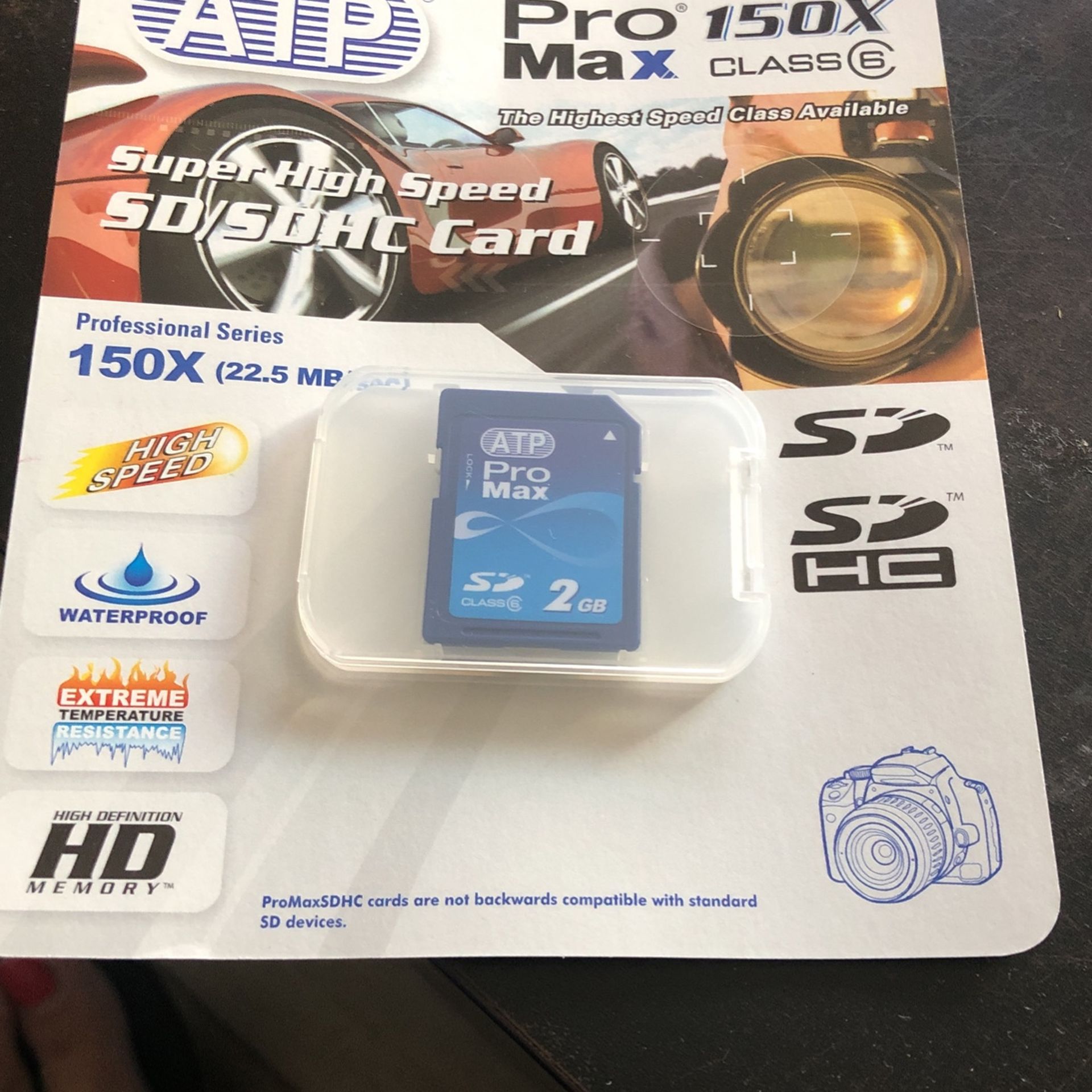ATP PRO MAX  SD/SDHC CARD 2GB