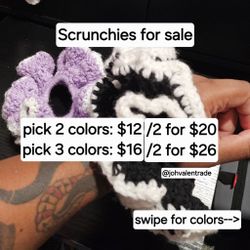 Crochet Scrunchies