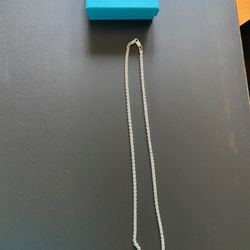 New Dreamland Jewelry Sterling Silver Chain Necklace