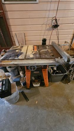 Ridgid table saw