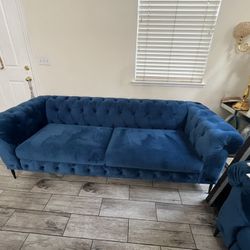 Velvet Couch