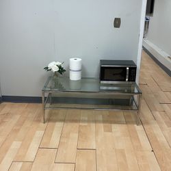 Stainless Steel Glass Coffee Table