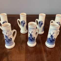 Delft Mini Steins