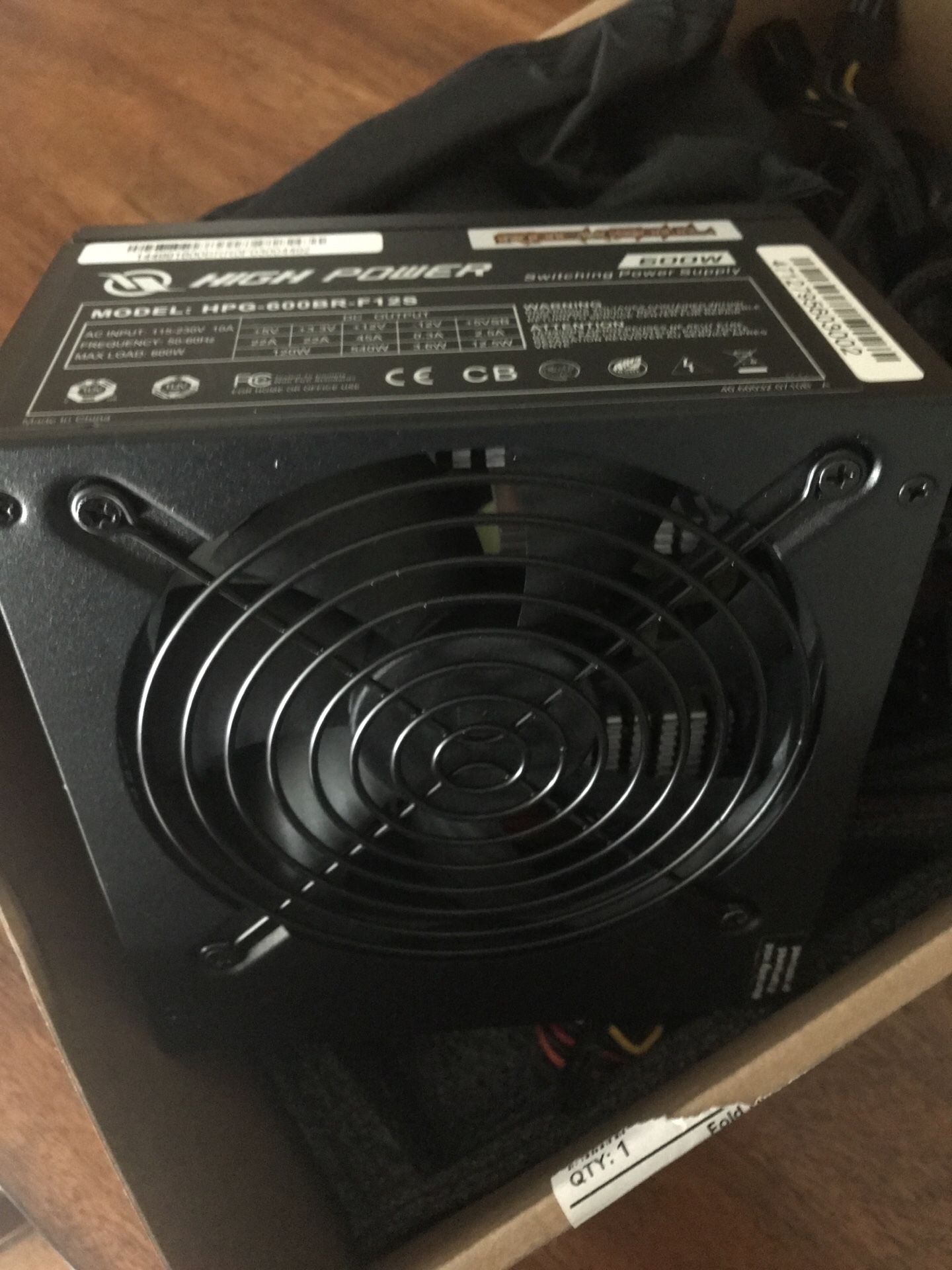 Rocksoul High power 600w switching power supply
