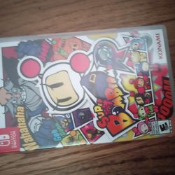 Nintendo switch bomberman r open box condition