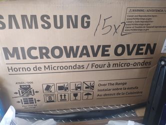 Samsung microwave new in the box