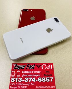 📲🔥iPhone 8 Plus 64 GB factory unlocked 30 day warranty