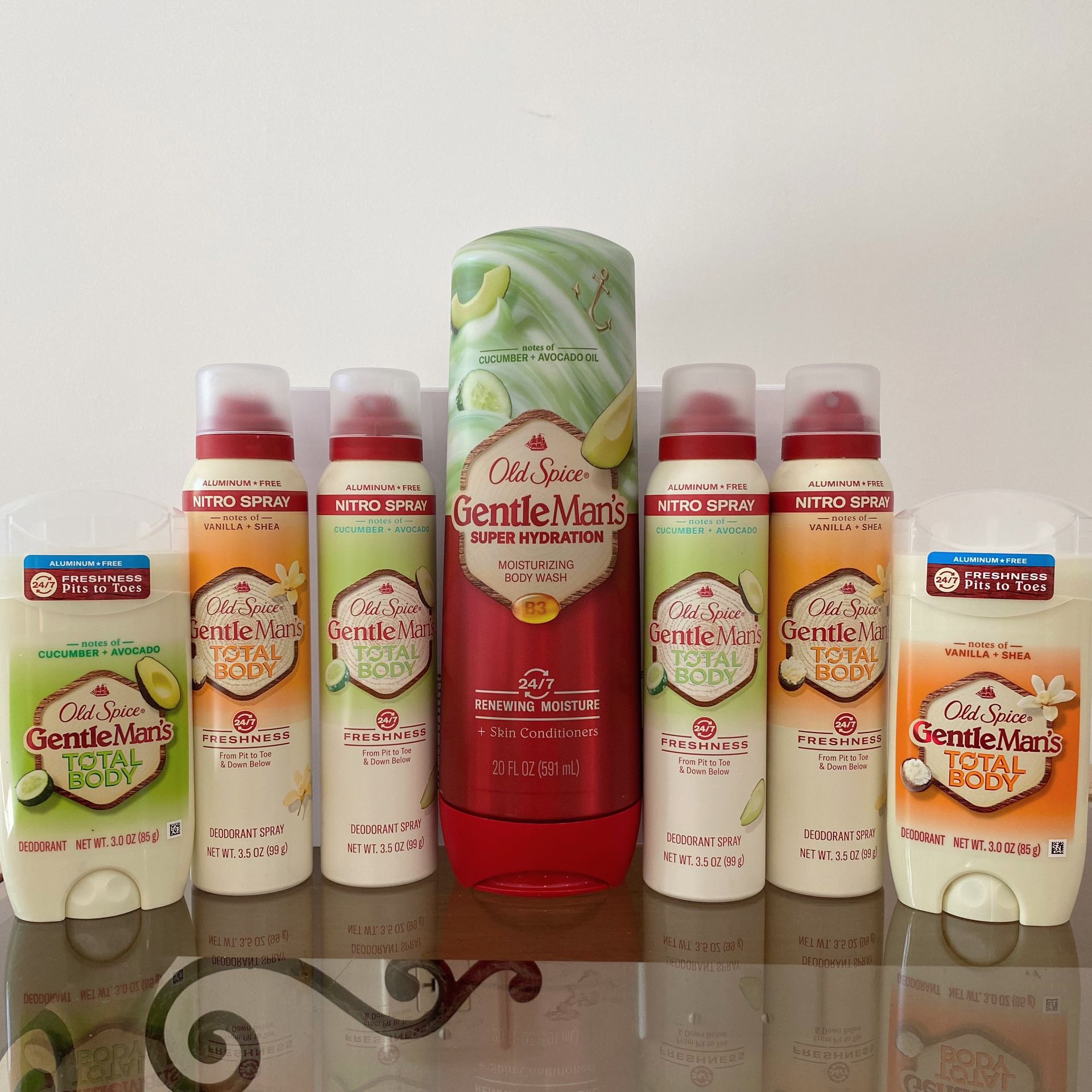 Brand New Old Spice Men’s Deodorant & Body Wash Personal Care Bundle- $5 Each Item Or All For $30
