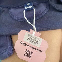 Body By Raven Blue Track Suit