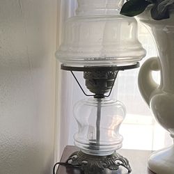 vintage glass lamps 