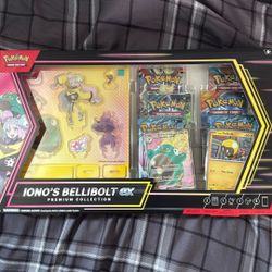 Pokemon Iono’s Bellibolt Ex Premium Collection Box
