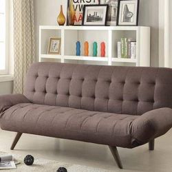 Mink Grey Mid Century Modern Sofa Bed $499-SALE!
