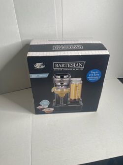 Bartesian Cocktail Machine Duet Premium 2-Bottle Home Bar 55310
