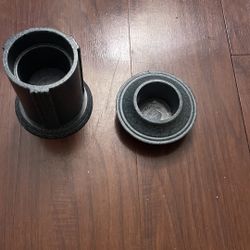 Alabaster Anoka Blue cast stone urn