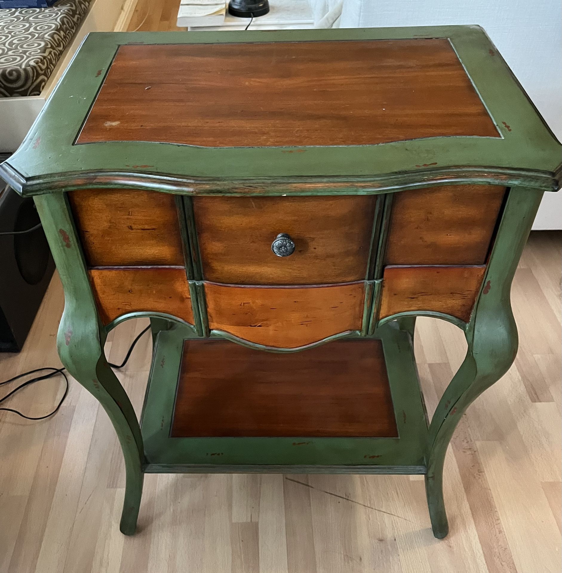 Pier 1 Wooden Side Table