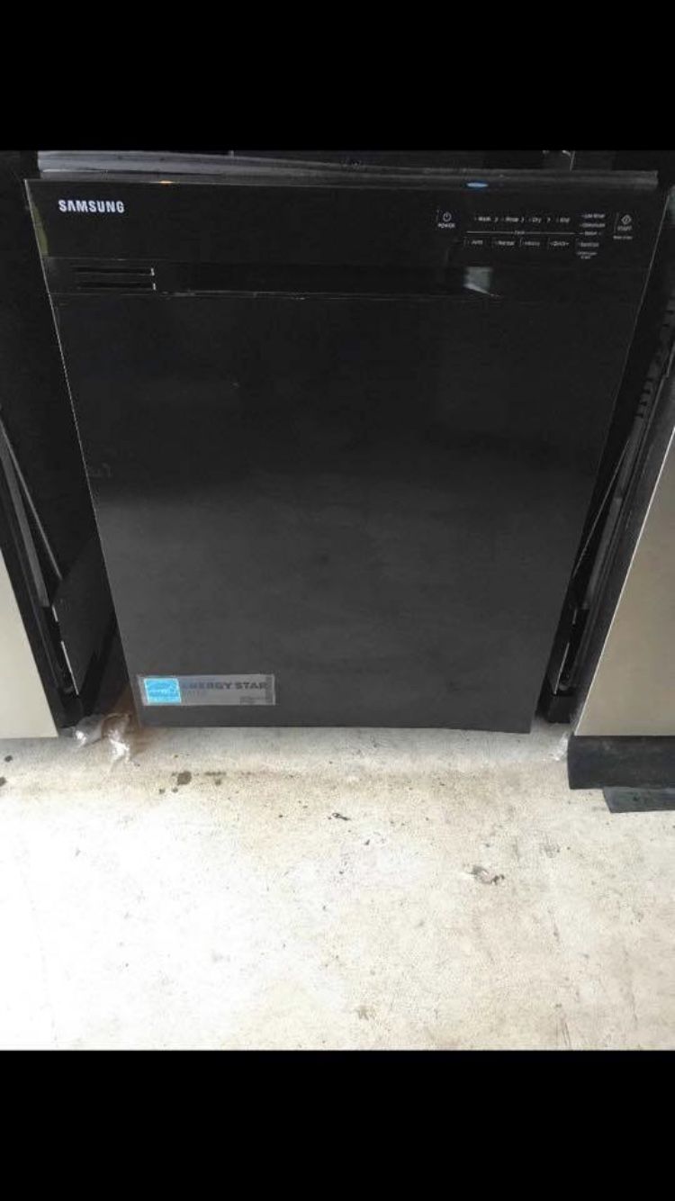 SAMSUNG NEW OPEN BOX NEW BLACK DISHWASHER