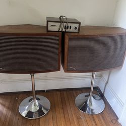 Vintage BOSE 901 Series 2 Speakers and  Original Equalizer 
