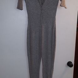 Ladies Grey Jumpsuit