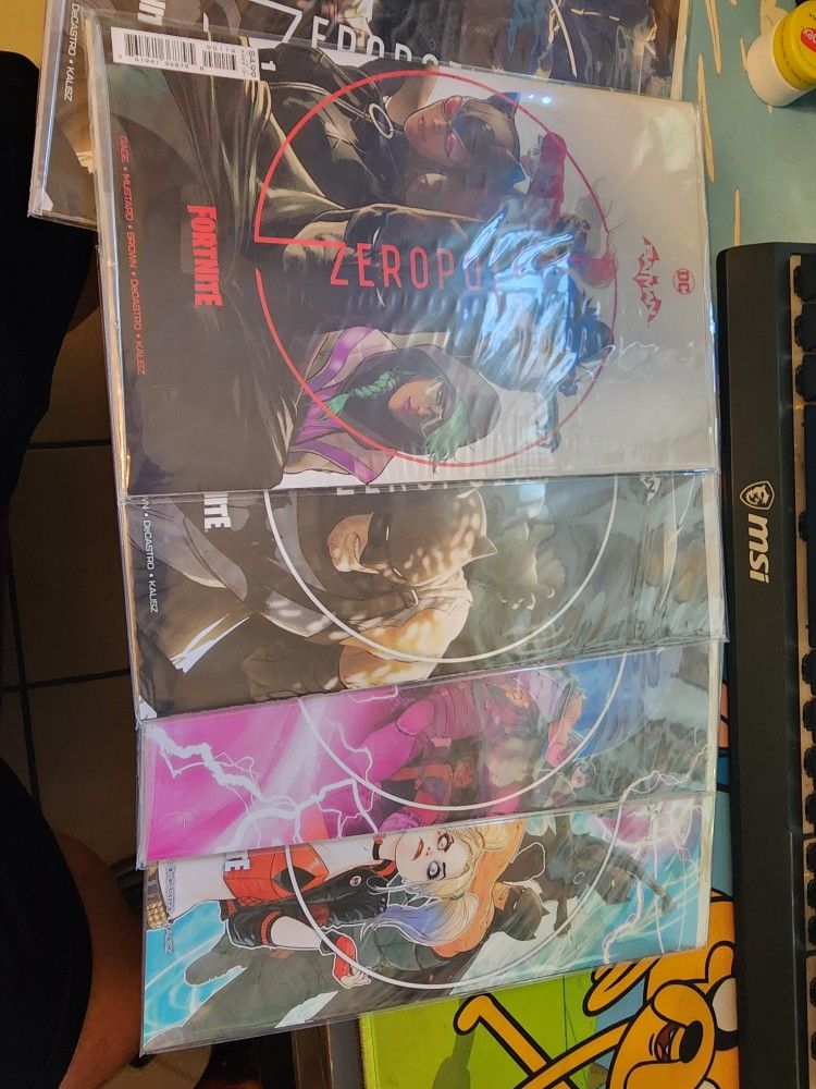 BATMAN/FORTNITE: Zero Point issue 1, 3, 5&6