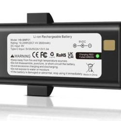 Rechargeable Li-ion Battery for Brady BMP21-Plus BMP21-LAB Label Printers