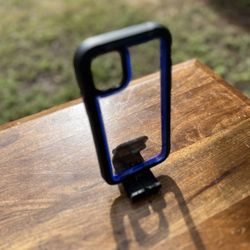 11 Pro Max Clear Case Blue Strip /New/🔥🔥✅