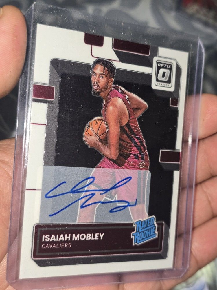 Isaiah Mobley Rated Rookie Autograph 76ERS
