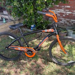 26” Rip curl beach cruiser bike