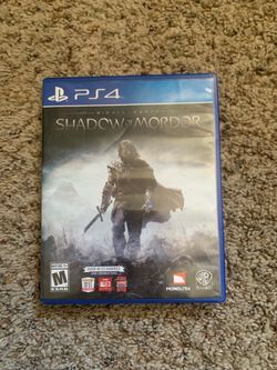 Shadow of Mordor PS4 game