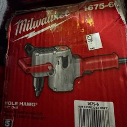 Milwaukee Hole Hawg 1/2” Drill 