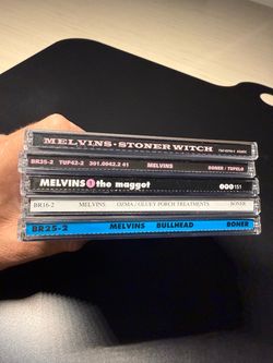 Melvins 5 CD Lot Grunge Sludge Doom Metal Alternative Rock Rare Mexican Import