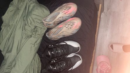 Jordan 12 and Yeezy crops both 10-5