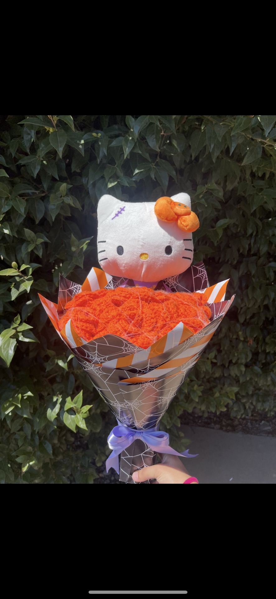 Crochet Hello Kitty Bouquet 