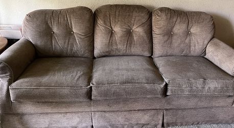 Brown Couch Set Used