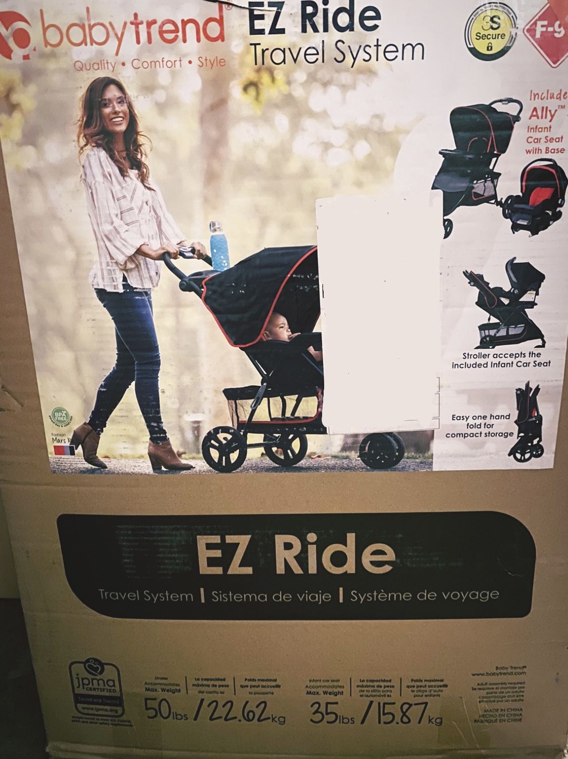 Babytrend EZ Ride Travel System
