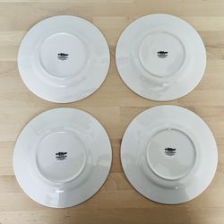 The  Cellar Set Of 4 Dining Plates 9” Made For Macys 