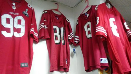 Vintage 49ers gear stop by