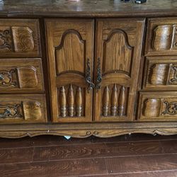 Dresser And TCL 32in Tv