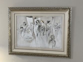 Jurgen Gorg "Blind Date 2000" Limited Edition Lithograph Signed & Nu 11/225