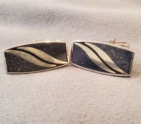 Vintage Mid-Century Modernist Cufflinks-Germany